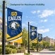 Pole Banners Designed for Maximum Visibility BBPOLB01_7_BOS