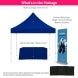 Portable Canopy Tent with Rollup Stand & Table Cover