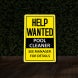 Reflective Wanted Pool Signs