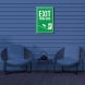 Reflective Exit Patio Signs