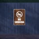 Reflective No Smoking Patio Signs