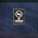 Reflective No Smoking Patio Signs