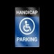 Reflective Handicap Street Signs