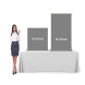 Silverstep Tabletop 36'' Retractable Banner Stand