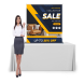 Silverstep Tabletop 60'' Retractable Banner Stand