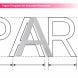 Stainless Steel Letters and Numbers Paper Template for Accurate Placement