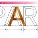 Teakwood Letters and Numbers Paper Template for Accurate Placement