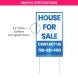 Reflective For Sale Yard Signs