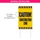 Caution Yard Signs
