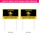 Caution Yard Signs