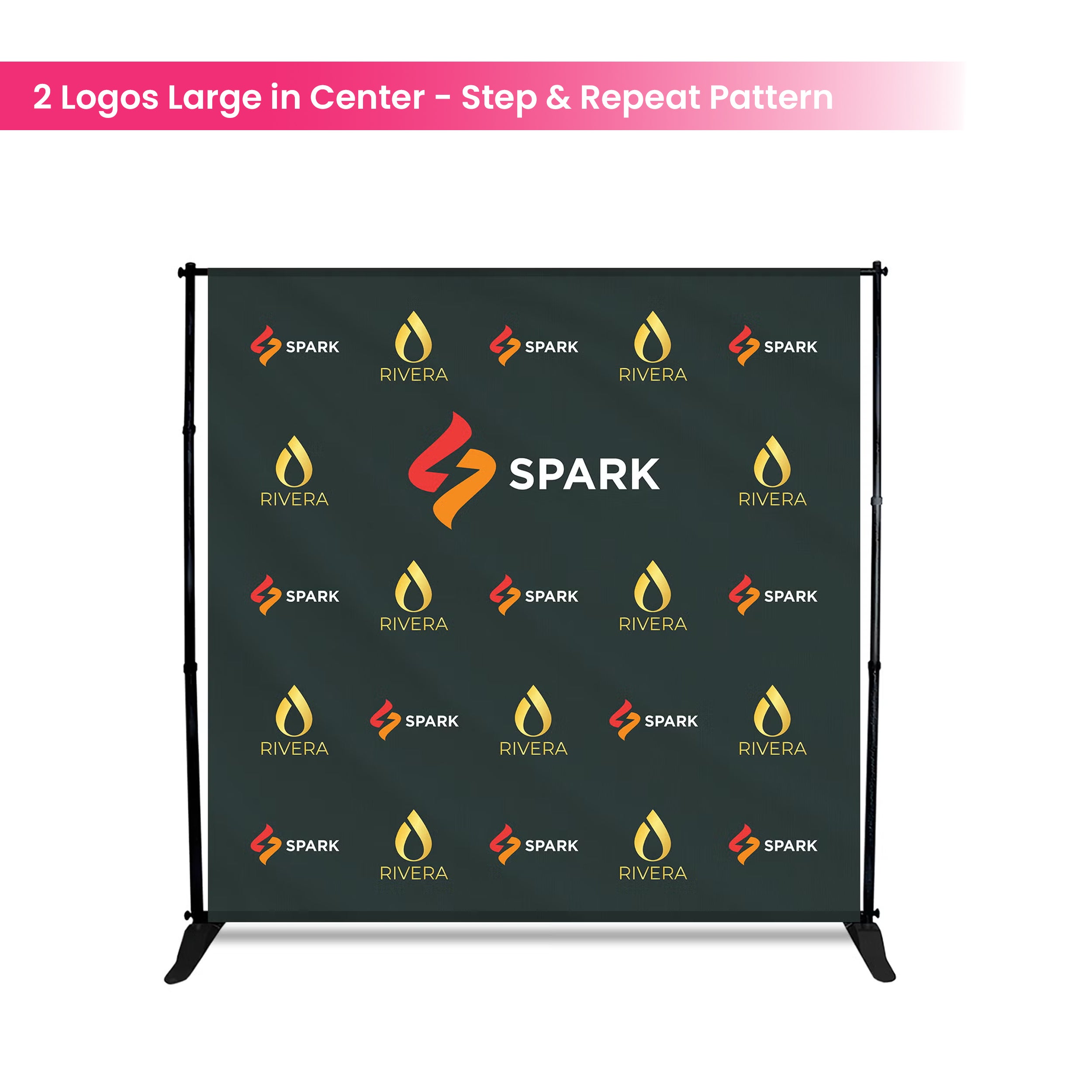 Step And Repeat Fabric Banners