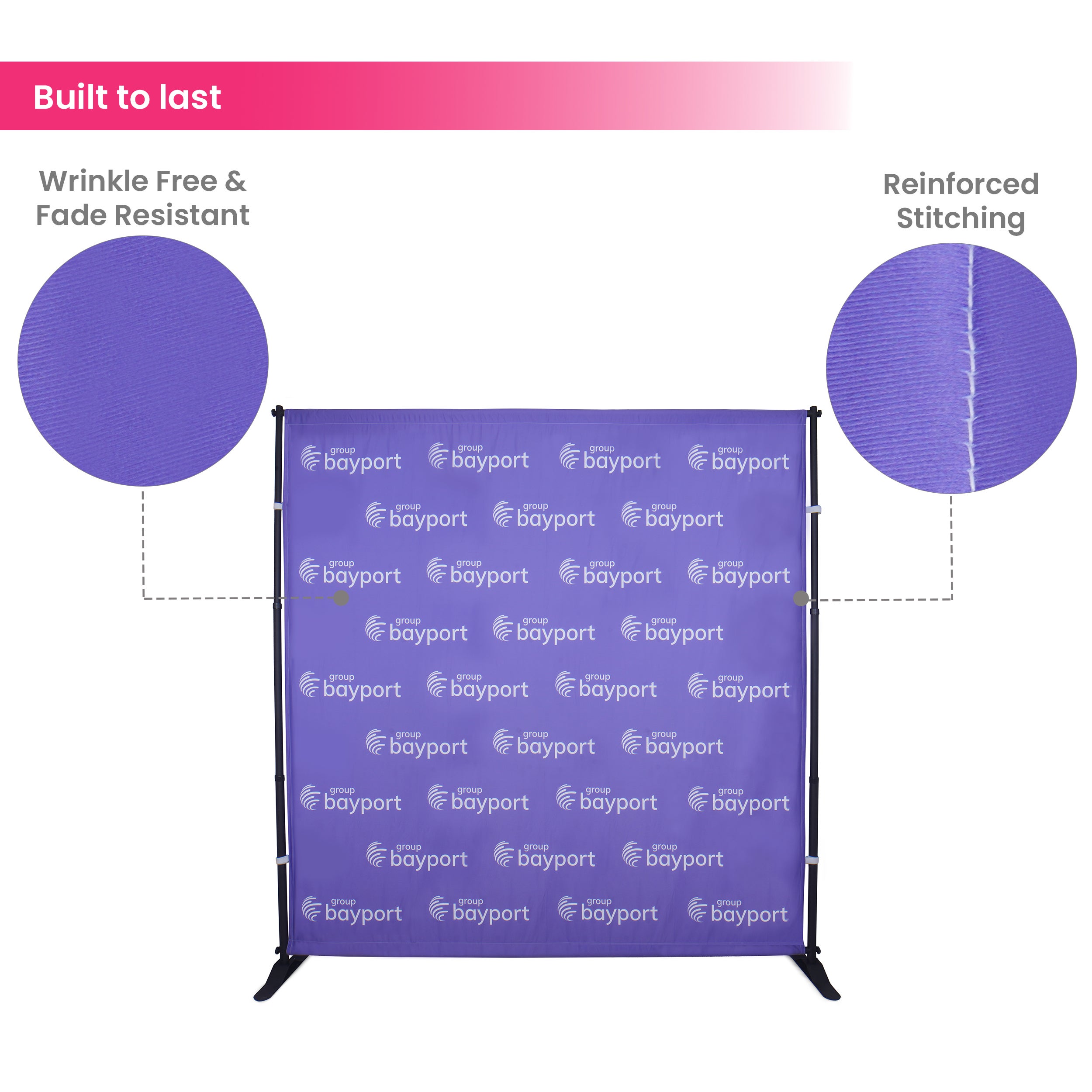 Step And Repeat Fabric Banners