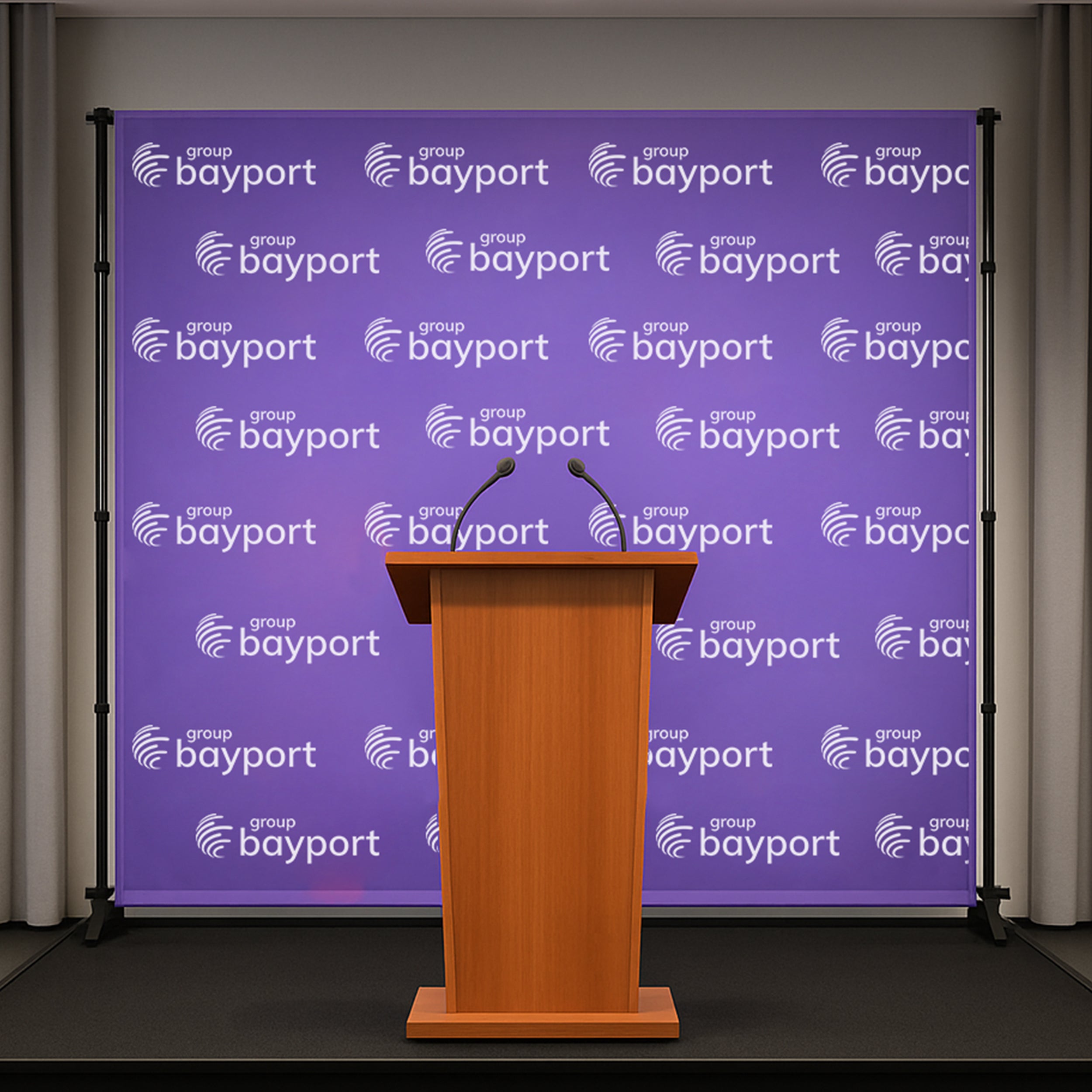 Step And Repeat Fabric Banners