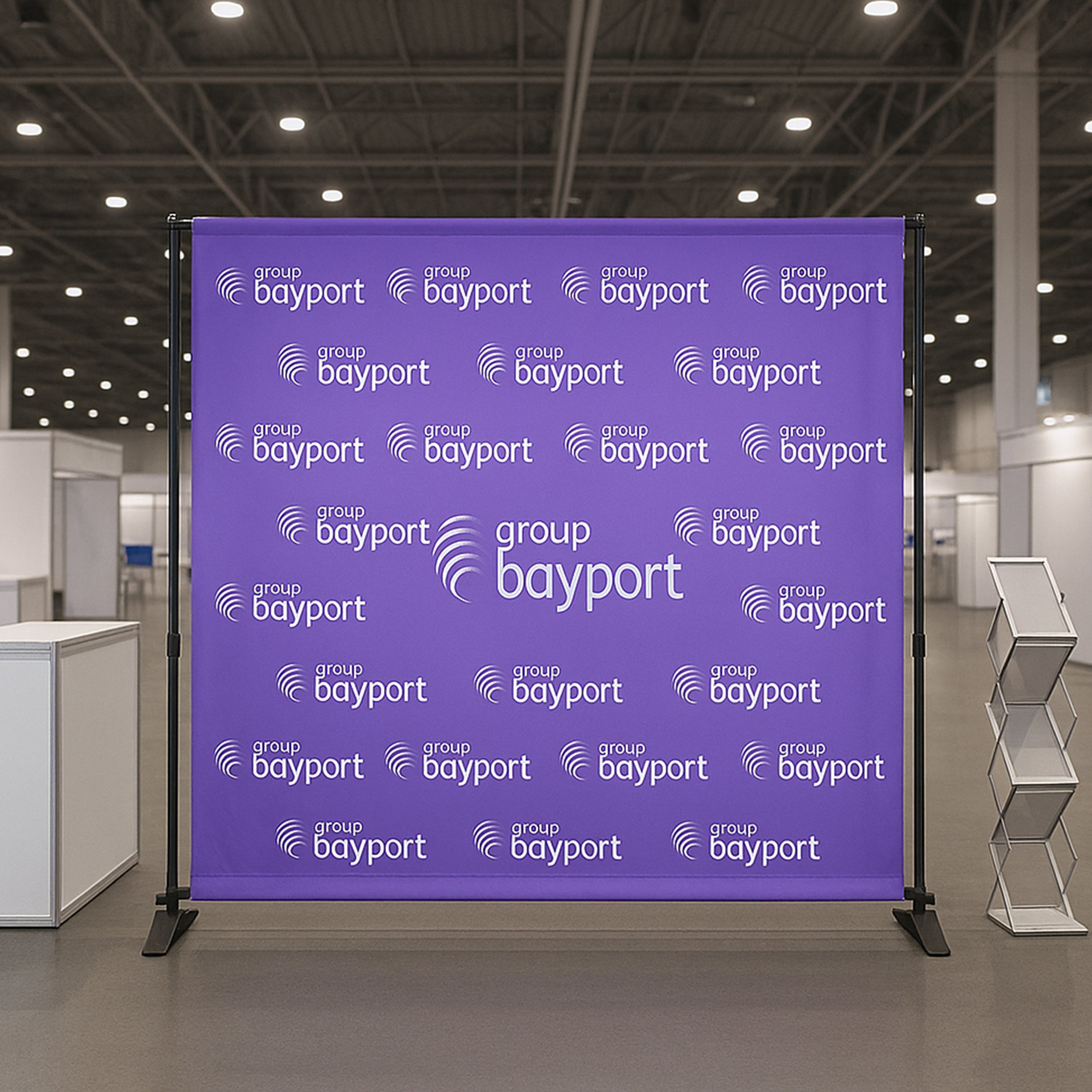 Step And Repeat Fabric Banners