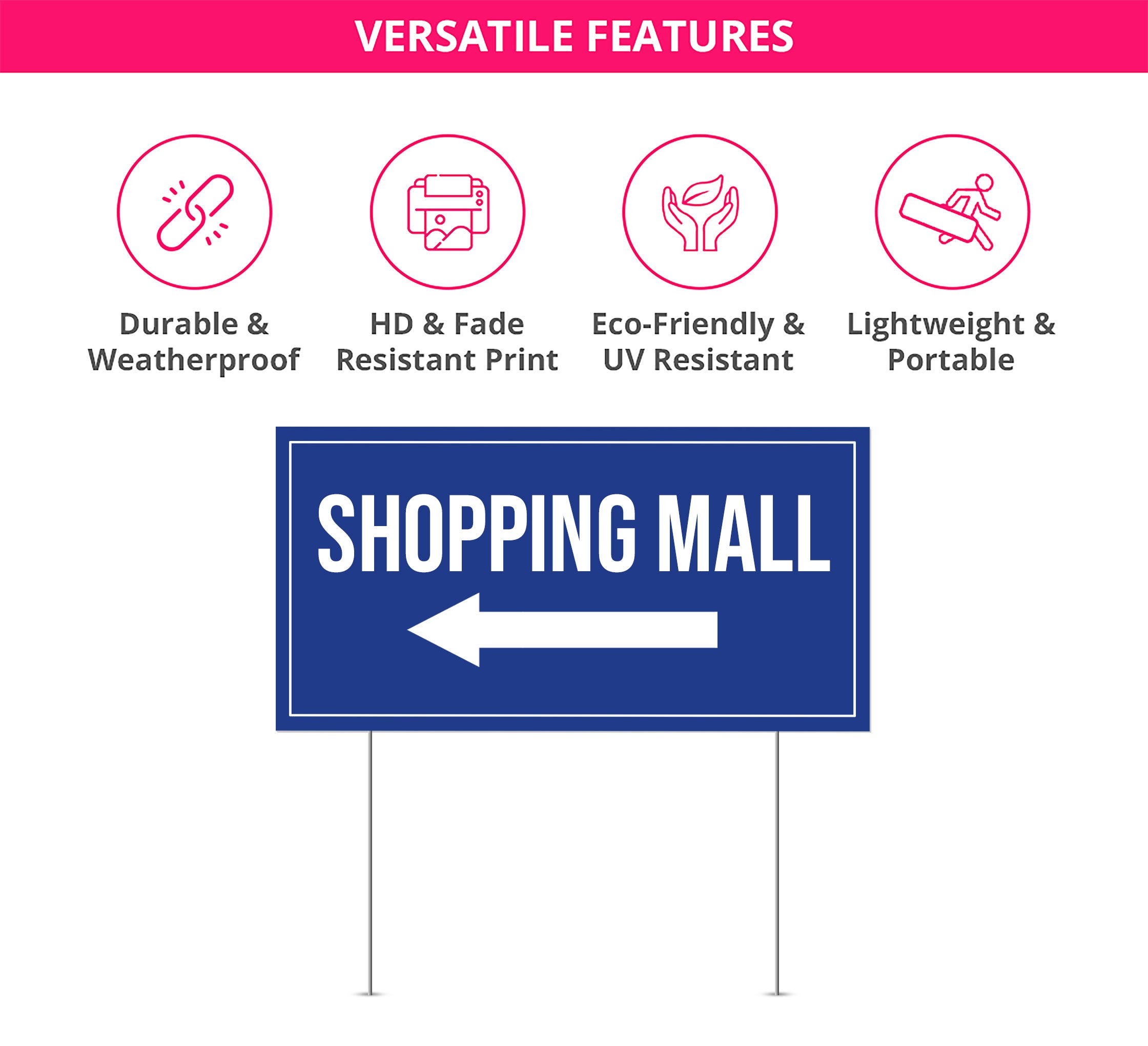 Directional Yard Signs