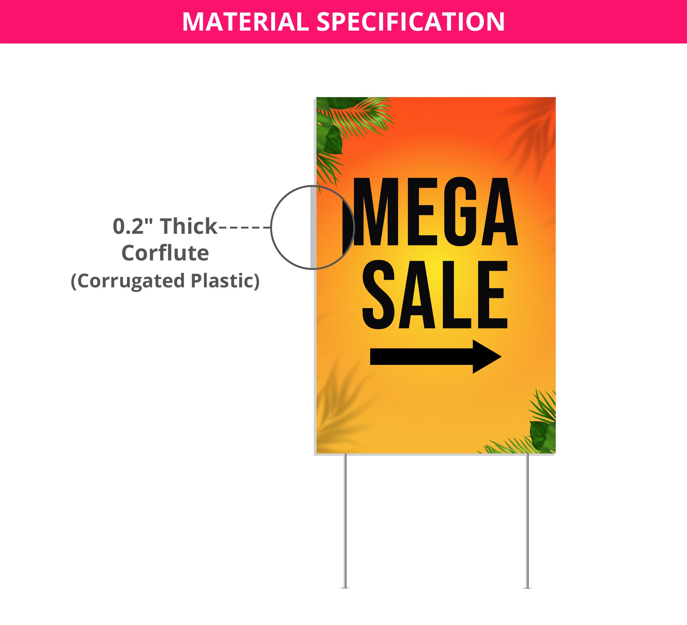 Directional Yard Signs