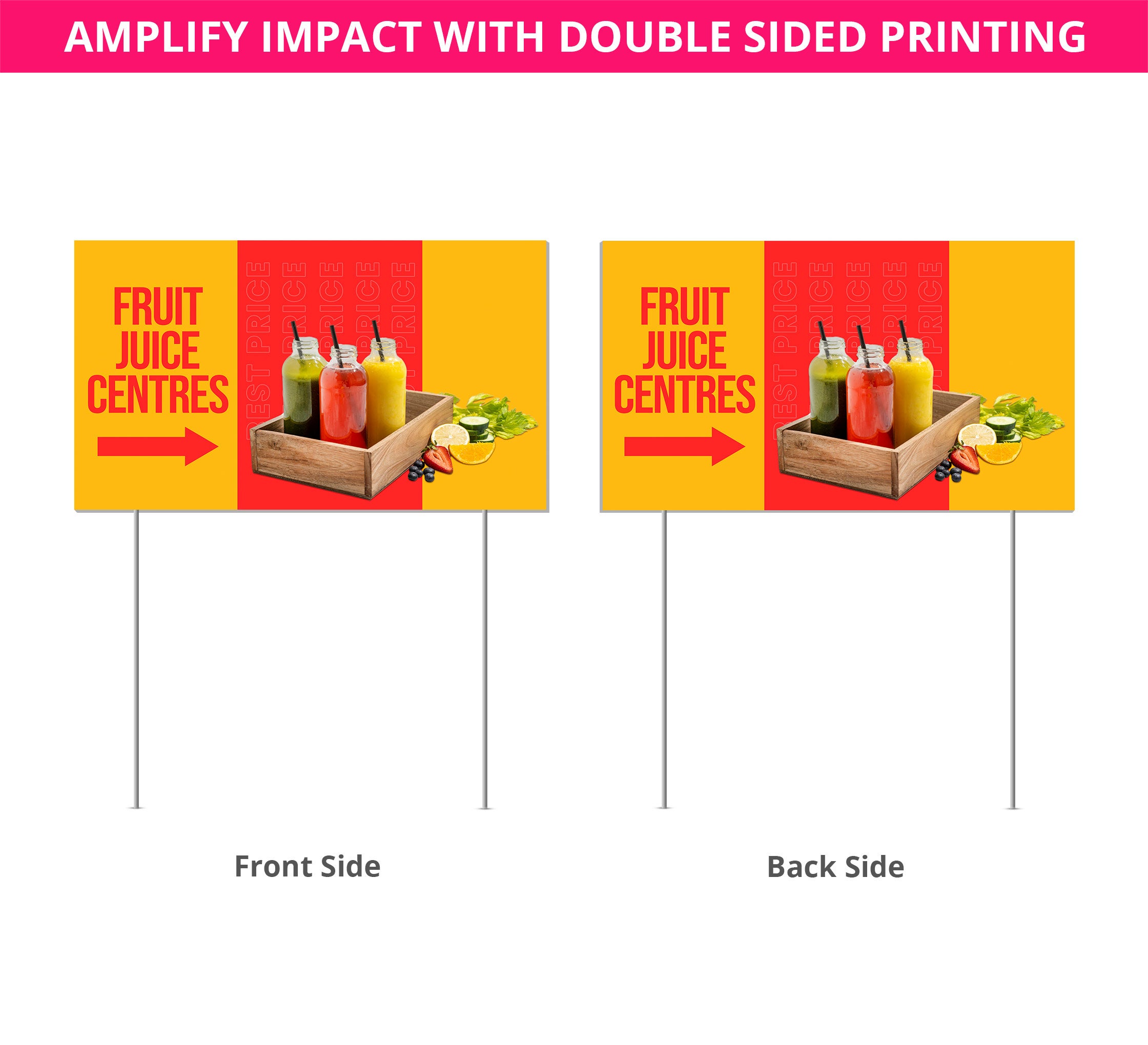 Directional Yard Signs