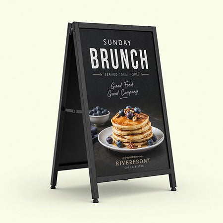Metal A-Frame Signs